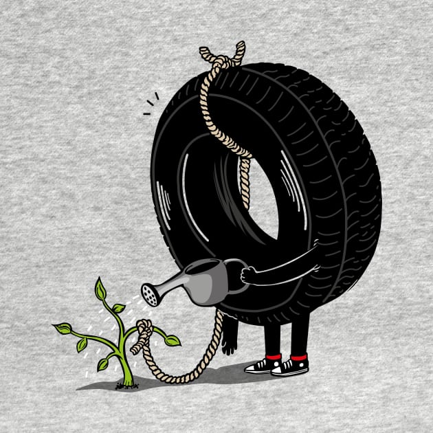 Tyre Swing from a tree by BOEC Gear